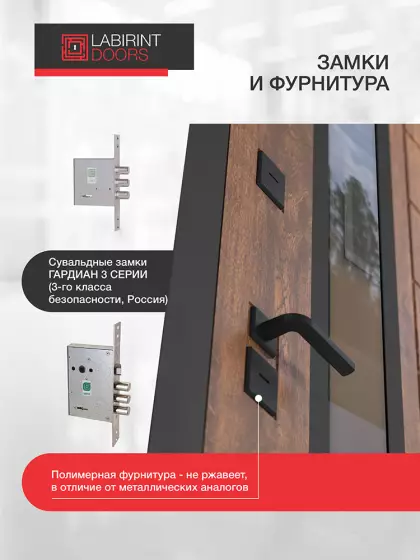 Детали конструкции двери