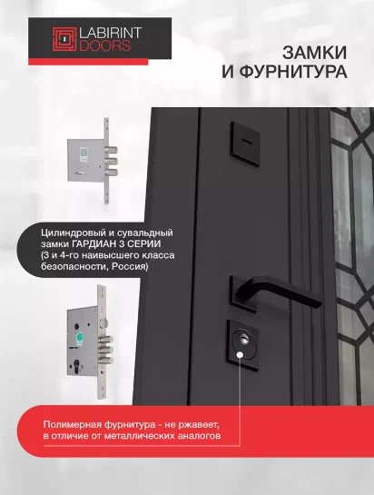 Детали конструкции двери